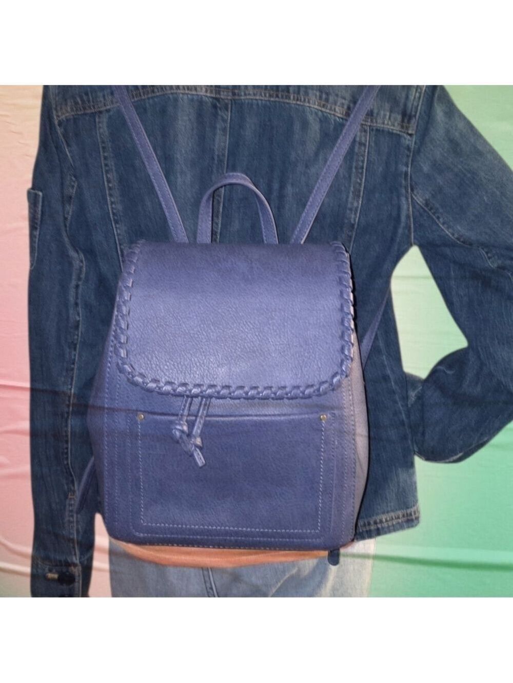 Style & Co Backpack Blue #PUR18